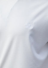 HENRY CLOTHING Ανδρική κοντομάνικη μπλούζα λευκή 9-134-white