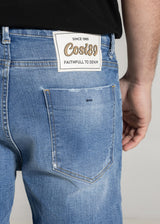 COSI JEANS Ανδρικό τζιν παντελόνι regular fit μπλε  67-APPIO 3-denim