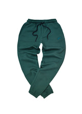 Ανδρική φόρμα με λάστιχο Two Brothers - BT-25590 - signature logo regular fit pants πράσινο