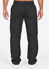 CLEVER CLOTHING -Ανδρική φόρμα simple jogger pants - Μαύρη CF-26350 