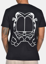 TWO BROTHERS Ανδρική κοντομάνικη μπλούζα μαύρη Gatos CT-26210-black