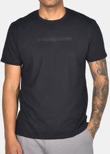 CLEVER CLOTHING Ανδρική κοντομάνικη μπλούζα μαύρη Clever Jeans CT-26270-black