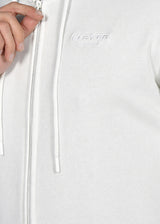 CLEVER Ανδρική λευκή ζακέτα χωρίς χνούδι CT-26630-white