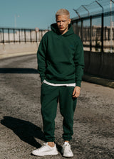 Ανδρικό μακρυμάνικο φούτερ Two Brothers - BF-25580-green regular fit