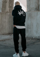 Ανδρικό μακρυμάνικο φούτερ Two Brothers - BF-25940-Black regular fit