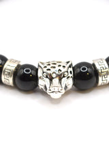 GUF CLOTHING Βραχιόλι μαύρο Panther GNG0214