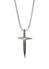 GUF CLOTHING Αλυσίδα από ανοξείδωτο ατσάλι central chain ασημένιο GNG26-02-silver