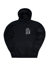 Ανδρικό φούτερ με κουκούλα Close society - HD26-600 -black hoodie