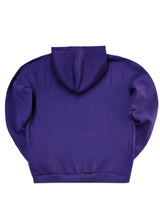 Ανδρικό φούτερ με κουκούλα Close society - HD26-700 -purple hoodie