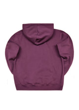 HENRY CLOTHING - Ανδρικό φούτερ με κουκούλα - Μπορντό 3-843