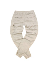Ανδρικό cargo παντελόνι GUF-KS22-738-beige regular fit μπεζ