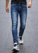 GUF CLOTHING - Ανδρικό Jean Παντελόνι Slim fit - Denim MA012