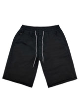 Ανδρική βερμούδα υφασμάτινη GUF - NFS807-4 - fabric shorts μαύρο