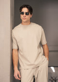 Close Society - Ανδρικό t-shirt regular fit - Μπεζ S25-10
