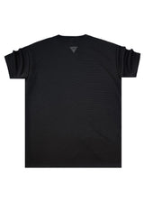 Close Society - Ανδρικό t-shirt slim fit - Μαύρο STN-111