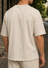 Close Society - Ανδρικό t-shirt Simple - Μπεζ STS26-10