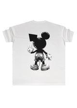Tony couper Ανδρική κοντομάνικη μπλούζα εκρού Ecru Cool Mouse T26/7-ecru