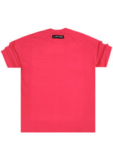 Ανδρική κοντομάνικη μπλούζα Tony couper - TO25/19 - diamond oversized t-shirt φουξ