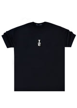 Tony couper - Ανδρικό t-shirt oversized fit - Μαύρο TO26/17