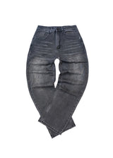 GUF CLOTHING Ανδρικό παντελόνι τζιν μαύρο Baggy UM3251-Y
