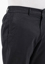 Ανδρικό υφασμάτινο παντελόνι chinos Vittorio - 500-25-ARRAGGIO- chino pants μαύρο