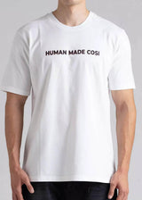COSI JEANS - Ανδρικό t-shirt ‘HUMAN MADE COSI’ - Λευκό 68-W26-200