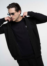 Ανδρική Ζακέτα Close Society-WAFFLE JACKET-black