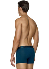 MED - Ανδρικό εσώρουχο μπόξερ LOGAN  - Blue Black - 2112280-97-081